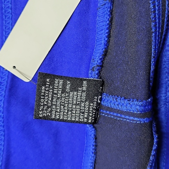 NWT HUE Royal Blue Stretch Jegging Jeans - Picture 4 of 10